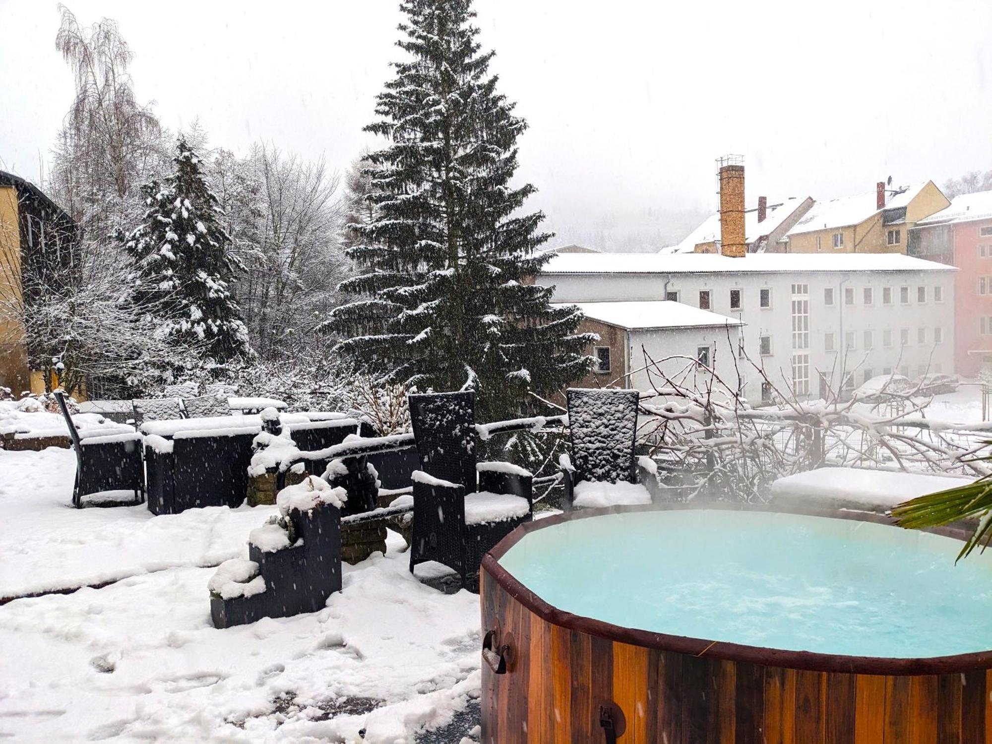 Hw1 - Urlaubsmagie - Sauna&Whirlpool Zum Entspannen Sebnitz Extérieur photo